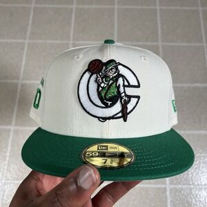 New Era X Concepts Celtics Jayson Tatum Black Hat Exclusive Fitted NBA Cap 7 3/8